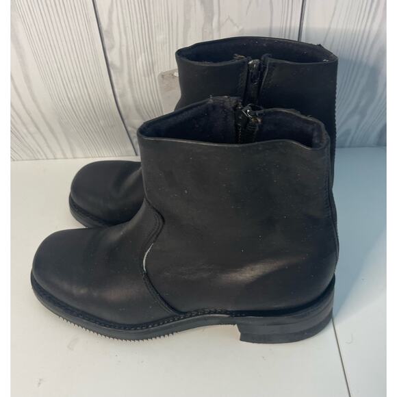 Men’s Double H Black Work Boot Poron Urethane Oil Resistant Size 7 (READ) - Picture 3 of 13